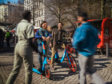 Dott vernieuwt Brusselse vloot elektrische deelfietsen en steps