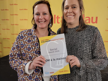 Sociaal restaurant KOM à la Maison wint Gault&Millau Award