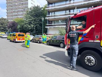 Verschillende flatbewoners onwel door hoge concentratie CO2 in Molenbeek