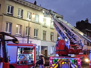 Bewoonster bevangen door rook bij appartementsbrand in Anderlecht