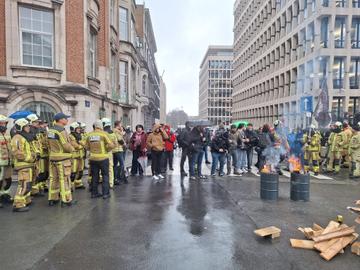 Overleg Brusselse brandweer stopgezet na strubbelingen tussen directie en personeel