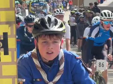 Jongeren fietsen 24u in Terkamerenbos: 'Al 21 rondes non-stop gereden'