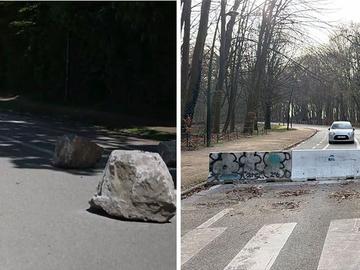 Gewest tikt Stad Brussel op de vingers voor betonblokken in Ter Kamerenbos