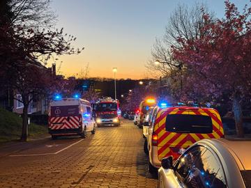 Brusselse brandweer redt bejaarde man uit woningbrand in Watermaal-Bosvoorde