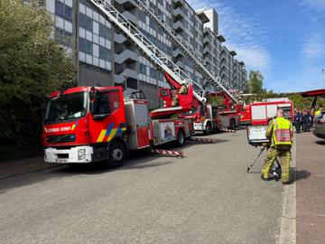 Vier personen geëvacueerd bij brand in woontoren Modelwijk