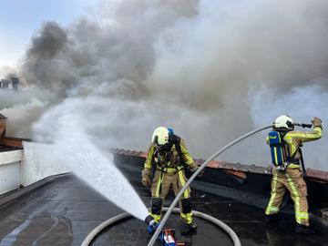 Twee doden bij brand in Anderlecht, zoektocht naar slachtoff