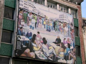 Kleurrijke fresco van Chéri Samba keert terug naar Naamsepoort