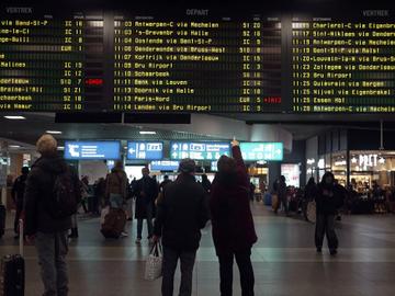 Station Brussel-Zuid geëvacueerd door bommelding, treinverkeer ligt voorlopig stil