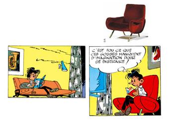 Werd Franquin rijk door sluikreclame in zijn strips?