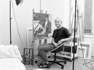 Schilderstalent Felix De Clercq over zijn eerste expo: 'Stee