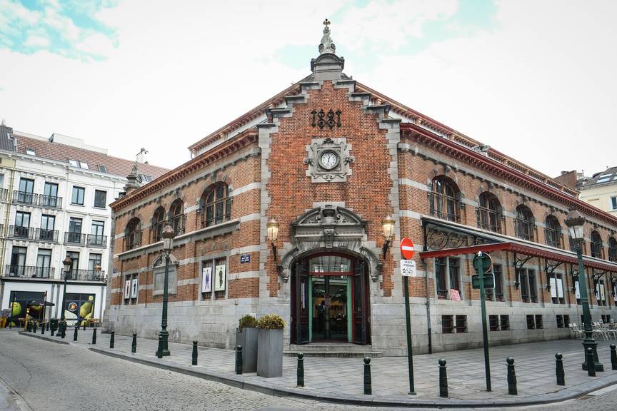 De Sint-Gorikshallen zijn voormalige overdekte markthallen in het centrum van Brussel op het Sint-Goriksplein