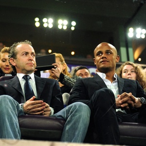 Jacques Lichtenstein en Vincent Kompany