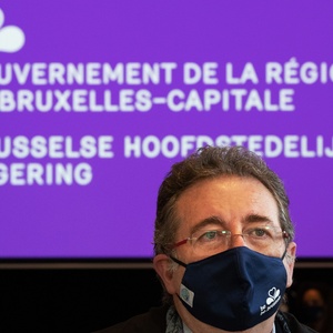 Rudi Vervoort (PS), minister-president van de Brusselse hoofdstedelijke regering