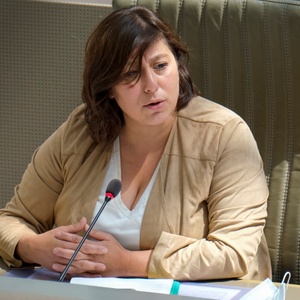 Meyrem Almaci, voorzitter van Groen