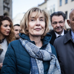 Françoise Schepmans MR burgemeester Sint-Jans-Molenbeek herdenking aanslagen Brussel 22 maart 2016