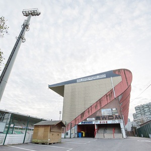 Het Edmond Machtensstadion van RWD Molenbeek