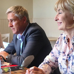 RWDM-voorzitter Thierry Dailly zal bij de gemeenteraadsverkiezingen de lijst van burgemeester Françoise Schepmans duwen