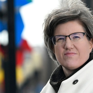 Catherine Moureaux (PS), burgemeester van Sint-Jans-Molenbeek