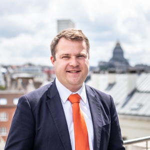 Joris Poschet 2 CD&V installatie Brussels Parlement