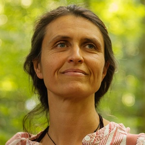 Ilse Simoens, biologe in het Zoniënwoud