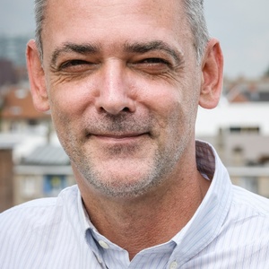 Kurt Custers, directeur circulaire economie en duurzame stad bij Leefmilieu Brussel