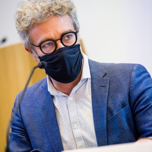 Brussels minister Alain Maron (Ecolo), belast met Welzijn en Gezondheid