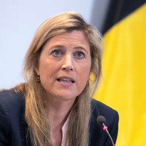 Annelies Verlinden (CD&V), federaal minister van Binnenlandse Zaken in de regering De Croo