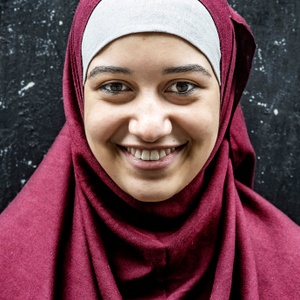 Myriam-Héléna Nawasadio, anderstalige jongere in Brussel in het Nederlandstalig onderwijs