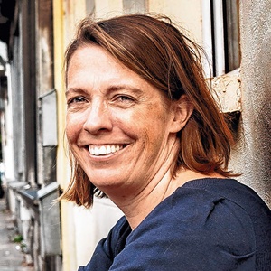Emilie Meessen, oprichtster vzw Straatverplegers-Infirmiers de la rue asbl