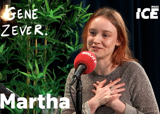 Event- en artiestenmanager Martha bij Gene Zever.