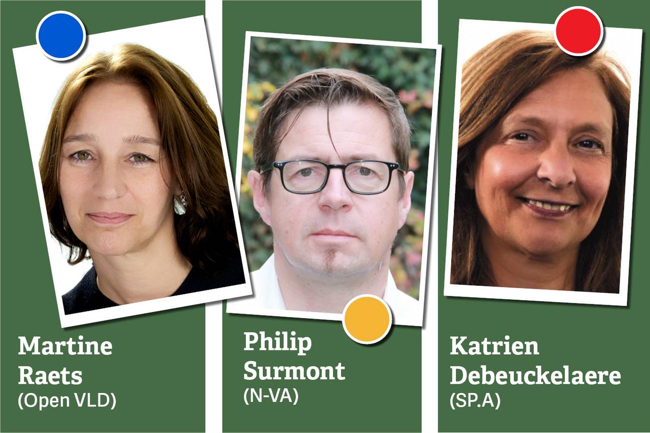 Nederlandstalig beleid Evere: Raets, Surmont en De Beuckealere