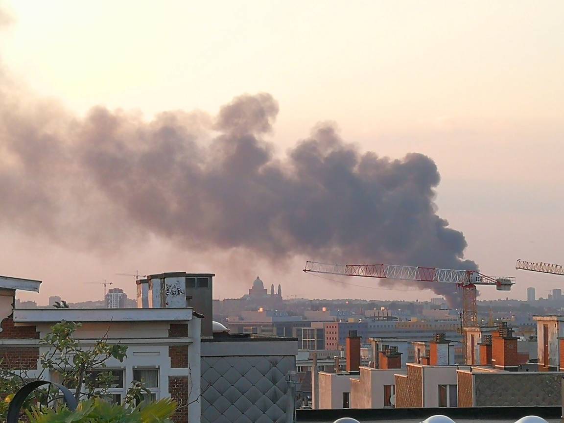 brand koekelberg stepmanstraat