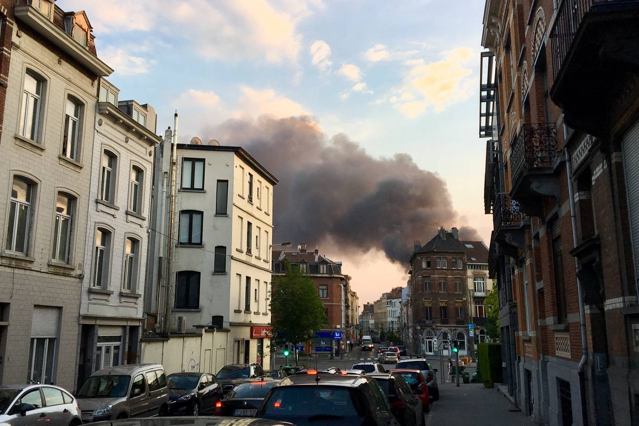 brand koekelberg stepmanstraat