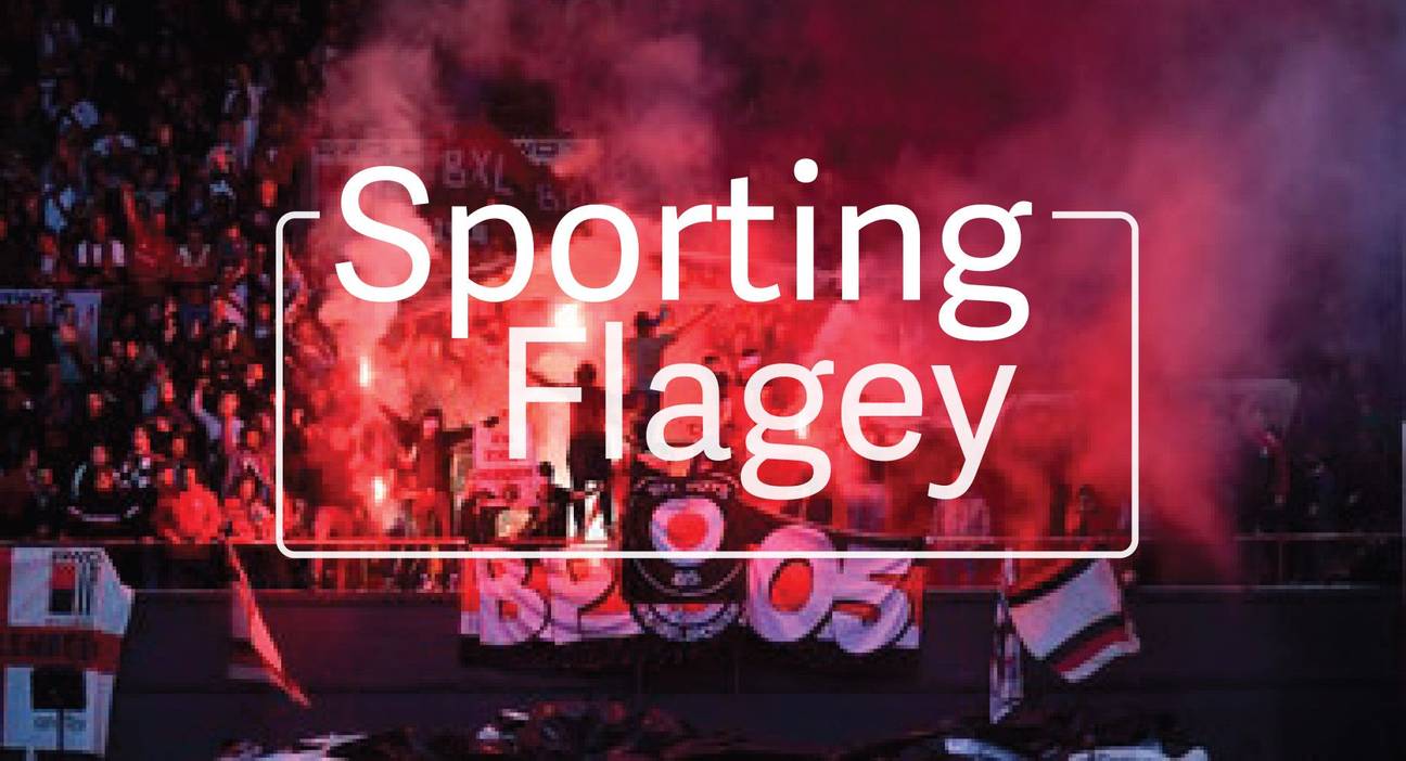 Sporting Flagey: RWDM-supporters