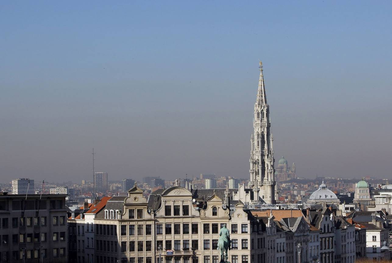 Luchtvervuiling boven Brussel