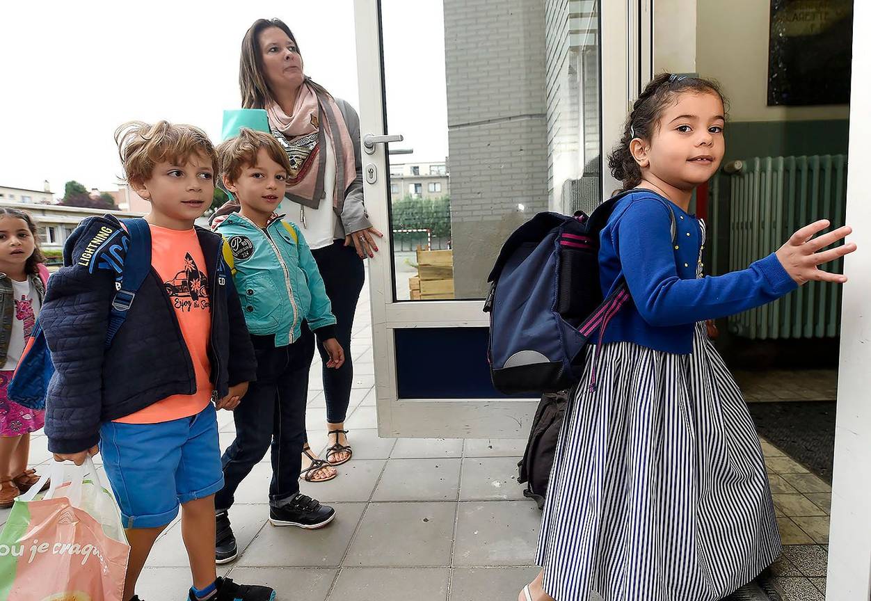 3 september 2018: eerste schooldag in Brussel