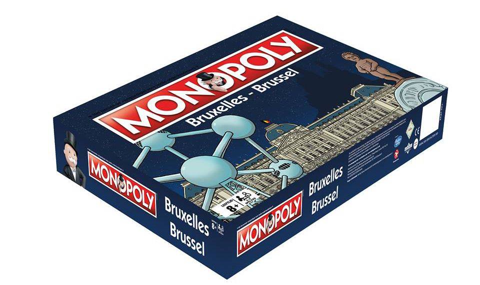 De Brusselse editie van het populaire bordspel Monopoly zal er zo uitzien