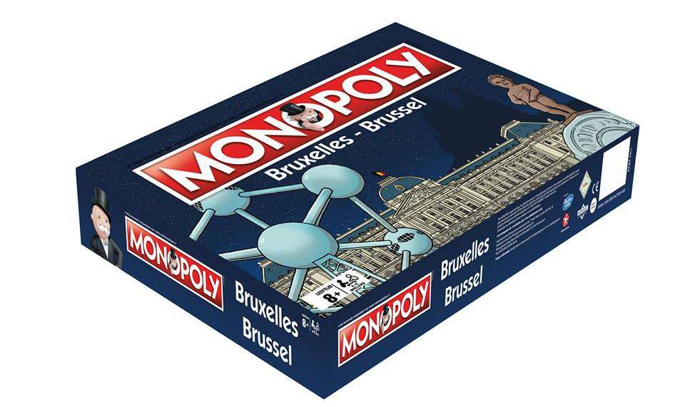 De Brusselse editie van het populaire bordspel Monopoly zal er zo uitzien