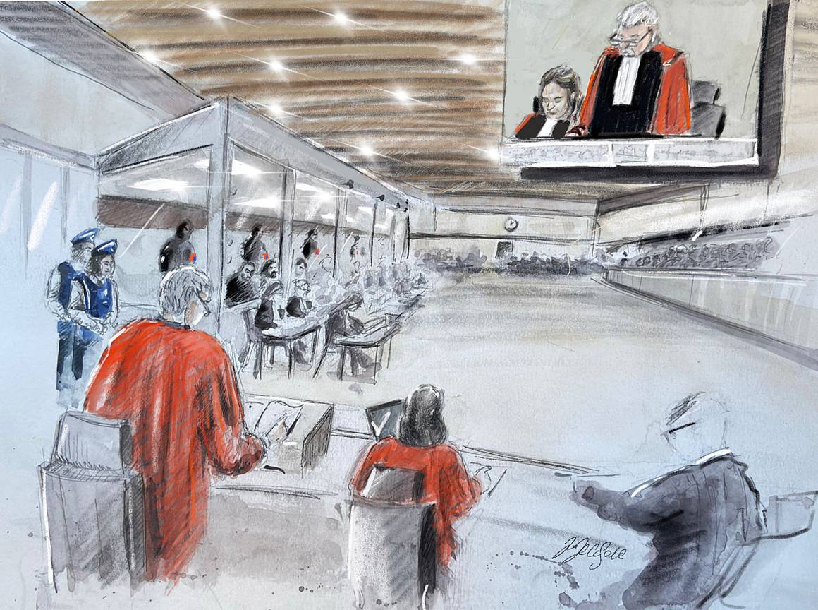 Justitia site in Haren: het assisenproces van de aanslagen in Brussel van 22 maart 2016 in Metrostation Maalbeek en Brussels Airport