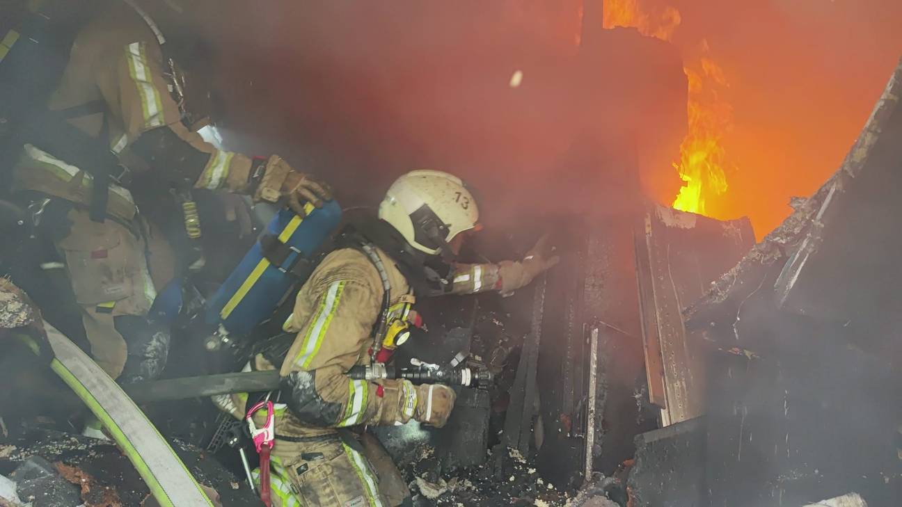 De Brusselse brandweer in actie