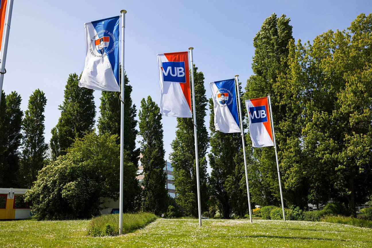 De campus van de VUB in Etterbeek