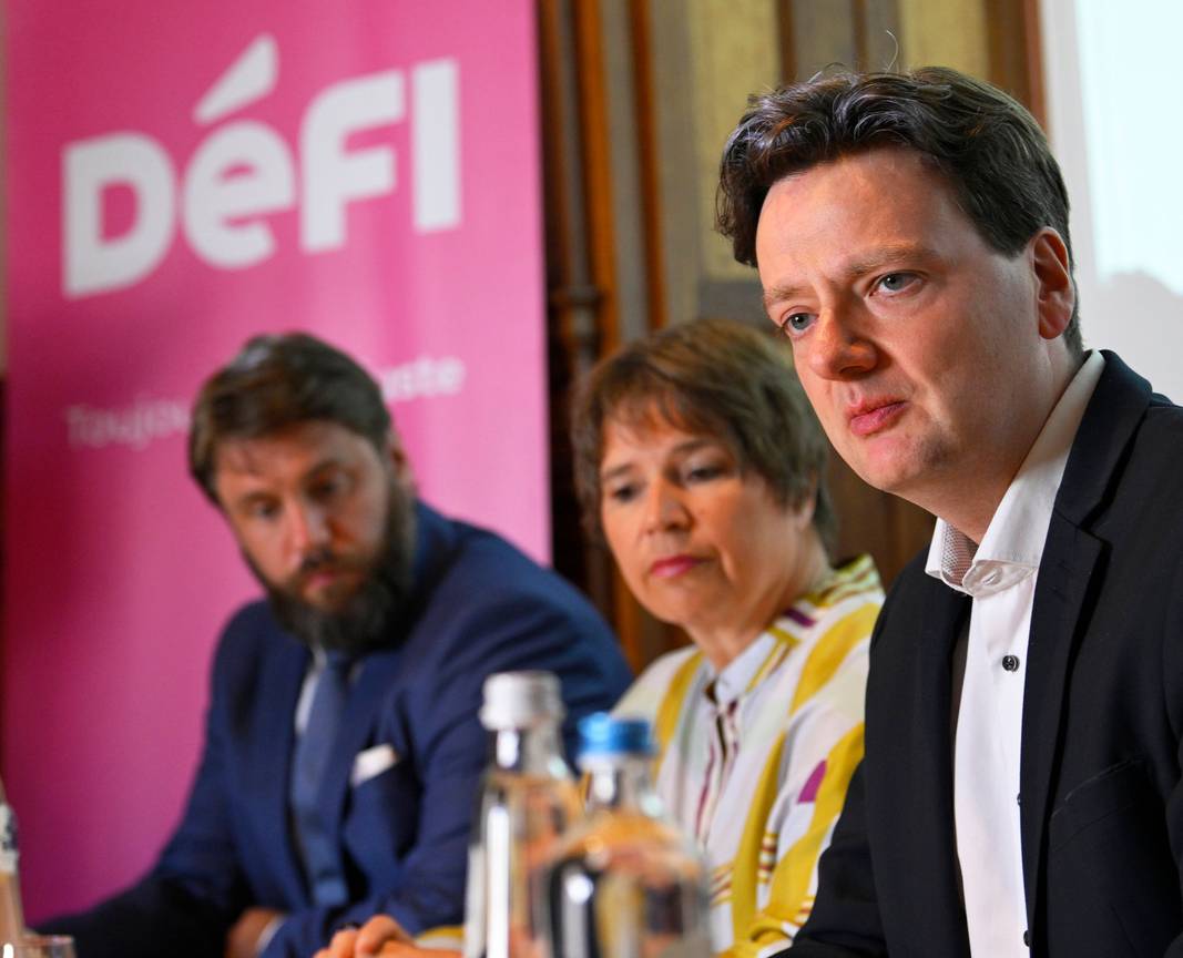 Fabian Maingain, Cécile Jodogne en François De Smet (Défi)