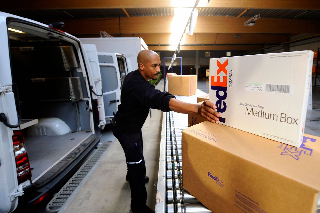 Fedex, Brurcago Machelen (archiefbeeld.)