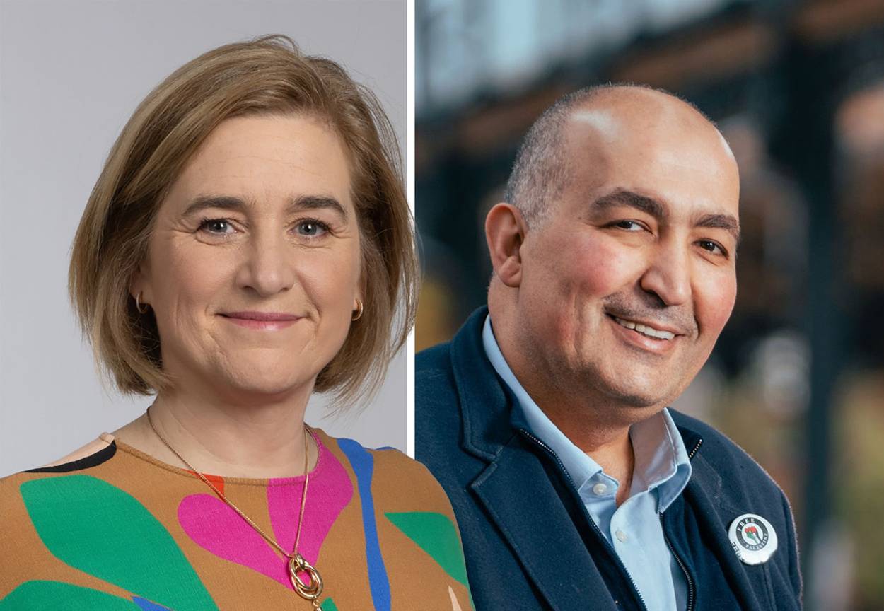 Elke Van den Brandt (Groen) en Fouad Ahidar (Team Fouad Ahidar) winnen zetels in het Brussels parlement.