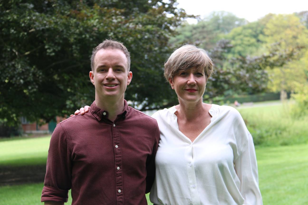 Gudrun Willems en Mathias Gyselen (Groen)