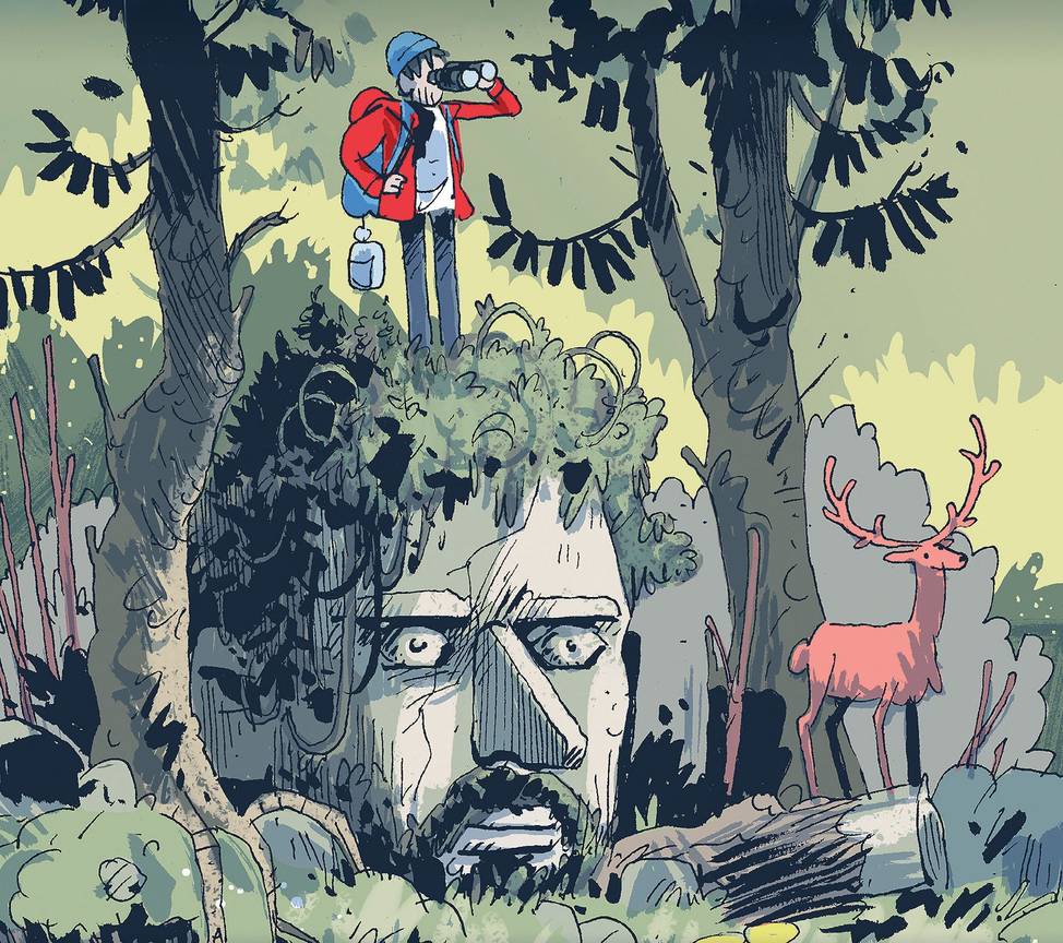 Wauter Mannaert - expo 'De Natuur' in het Stripmuseum