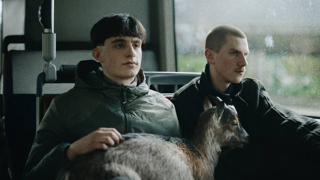 Liam Jacqmin en Felix Heremans in de reeks 'Putain'. 