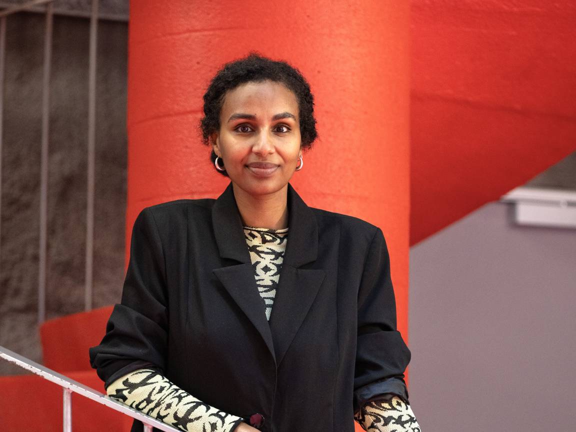 Melat Gebeyaw Nigussie, algemeen directeur Beursschouwburg, kondigt haar afscheid aan.