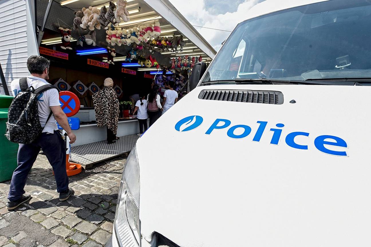 20180112 politie combi Zuidfoor kermis veiligheid