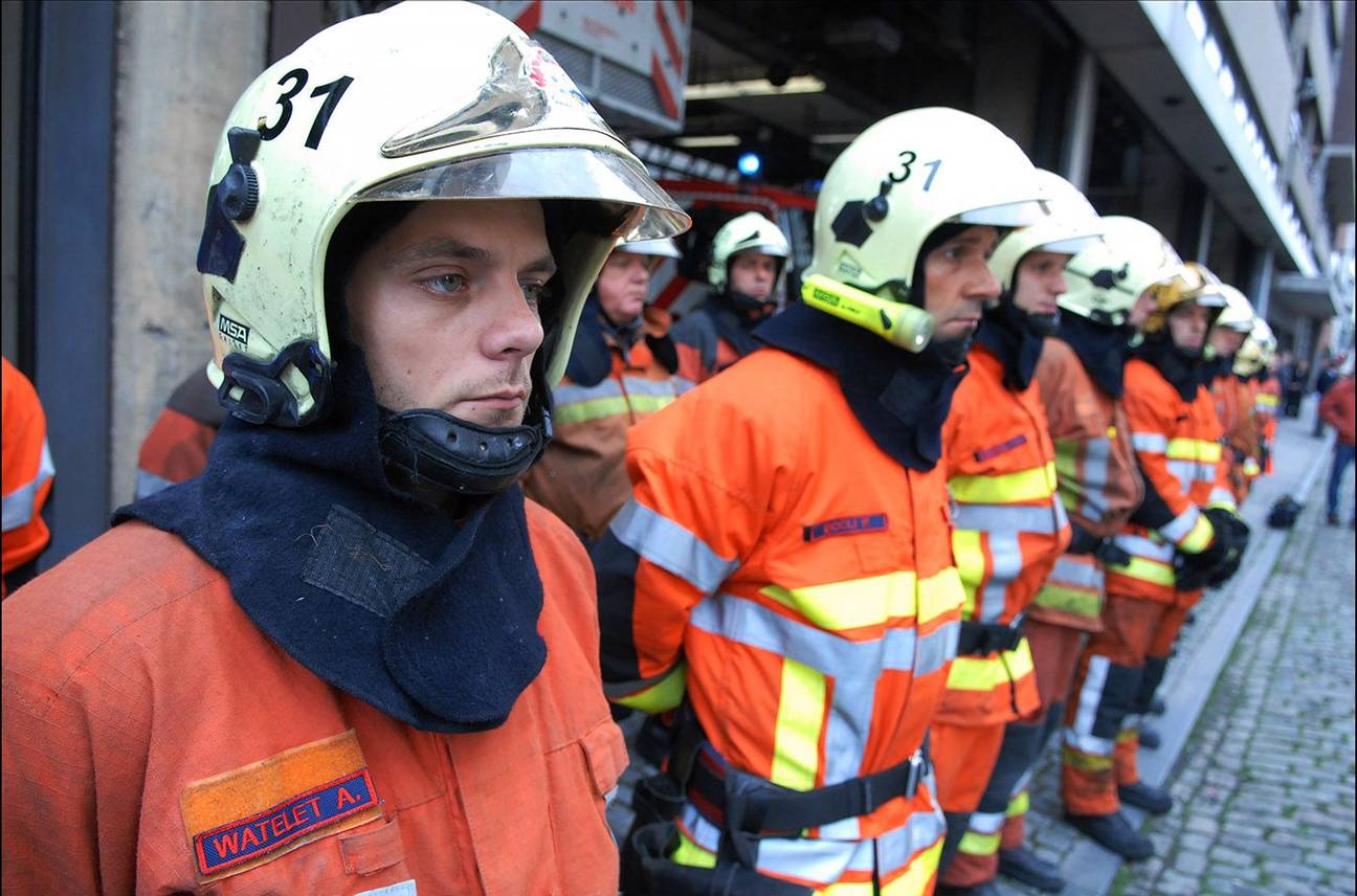 Brandweer pompiers Brussel dood brandweermannen Patrick Bastelier en Alain Tacquenière in 2008 2